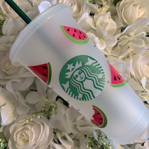 Watermelon Starbucks Cold Cup